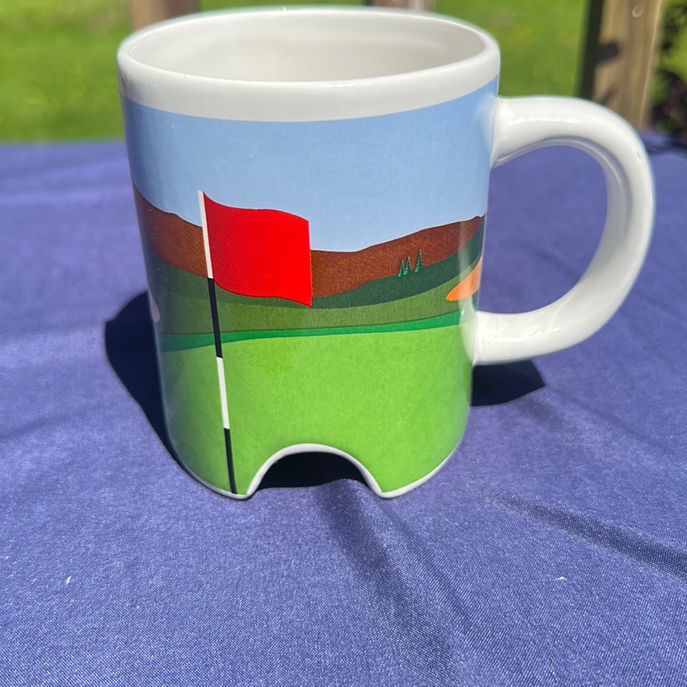 Kikkerland Putting Green golf ⛳️ mug